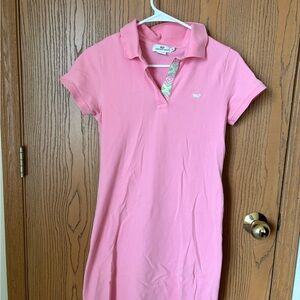VINEYARD VINES Pink Polo Dress